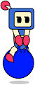 Blue Bomberman's Space Hopper Bounce by DemonFuego48