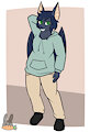 Commission - Bat by KassBB