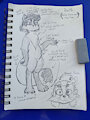 Fursona first draft by TheBathWaterHero