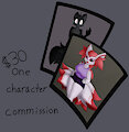 $30 one character commissions