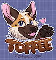 Fursuit badge by Caramelcorgi