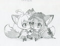 Kitsu x Miu: "Cheeky" by KitsuNess
