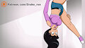Commission. Backflip animation by DrakeRex
