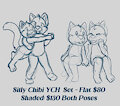 Silly Chibi Set - YCH by ShadeofRae