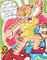 Master Tigress Bunny Suit Art Jam 25K by CapCheto92