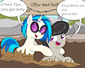 Vinyl And Octavia At The Mud Spa 1 by mucky
