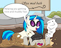 Vinyl And Octavia At The Mud Spa 2 by mucky