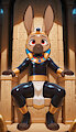 Royal bunny by Minibit