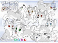 WEEKLY LINEART BUNDLE! by NorthernRed
