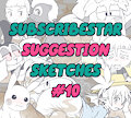 Subscribestar Suggestion Sketches #10 by Tenerius