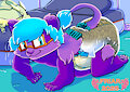 Everett The Purple Lion by Friar