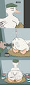A merganser gets DRAFTED PART 4 by MicroMoonman