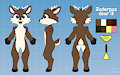 Refsheet commission for Zaderpaz :3