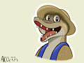 Croc and a Hat by AlcosaurusRex