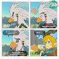 The Legend of Zelda: Daddy Teba by AriesArtist