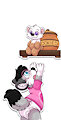 Snow & cookies by Loupy
