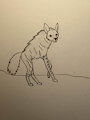 Striped Hyena by FriarsLantern