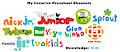 My Favorite Preschool Channels Logos