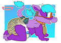 Friend Fusions: Stonie (Stoneth + Evie) by Friar