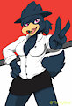 Emmy the murkrow by TheVgBear
