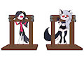 Loona & Octavia Trapped in Pillories by minum