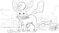 Sketch 431 - Leafeon by WinickLim