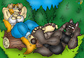 Work Out In Da Woods by TheRedSkunk