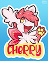 Cherry Badge by PocketPaws