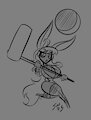 Sali Draws - Caramel Doodle by GrayscaleRain