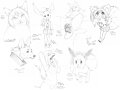 Study Sketches (April) by Malachyte