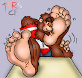 William Chillin n Sniffin by TheRedSkunk