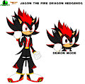 Jagon The Fire Dragon Hedgehog by Mike437