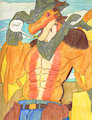 Cowboy Hadvar by Bellumsaur