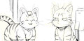 Sketch 433 - Ubi & Meow Meow by WinickLim