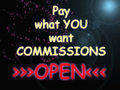 PWYW Commissions
