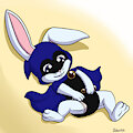 Bunny Raven by ConejoBlanco