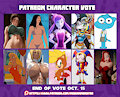 October Patreon Character Vote