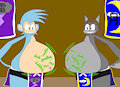 AT: who will win the belly growling contest by RaijinThunderTheMonkey