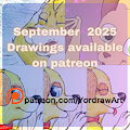 September 2025 work from my Patreon by Yordraw