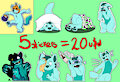 -HALLOWEEN 5xSTICKER PACK SALE- by demichi