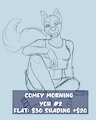 Comfy Morning - YCH #2 by ShadeofRae