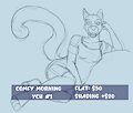 Comfy Morning - YCH #1 by ShadeofRae