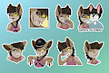 [C] Stickers Sanya by VolodyaNocturne