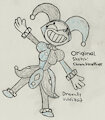 Clown Heather Traditionally Drawn By Me by VulpivoidRubber