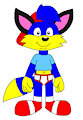 Alex the Fox Posing by CartoonFoxArt2002