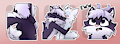 Cute stickers for Celeste :3 by AlexUmkaArt