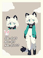 White Ocelot Adoptable [SOLD]