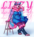 Commission // Lizzy pose
