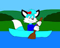Connie the Fox in the Canoe