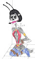 HOUSE OF HORRORS 25 Blossom as Vampirella DiD